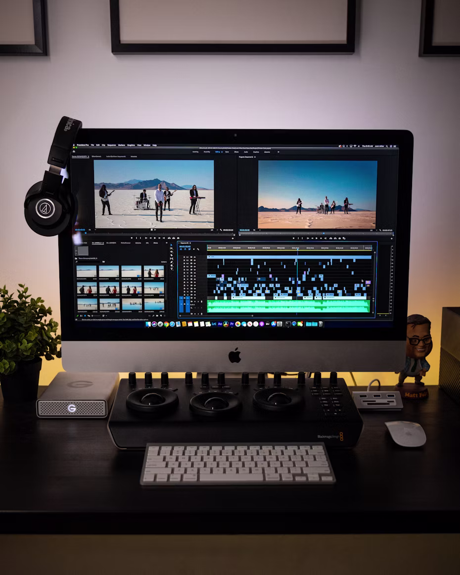 Suite de edición de video de Récord Production